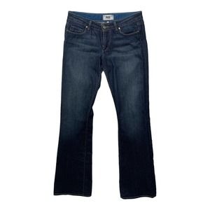 PAIGE Dark Blue Women's Boot Cut Jeans